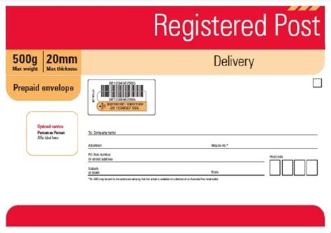 registered post tracking.